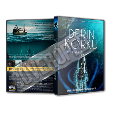 Derin Korku - Sea Fever - 2020 Türkçe Dvd Cover Tasarımı